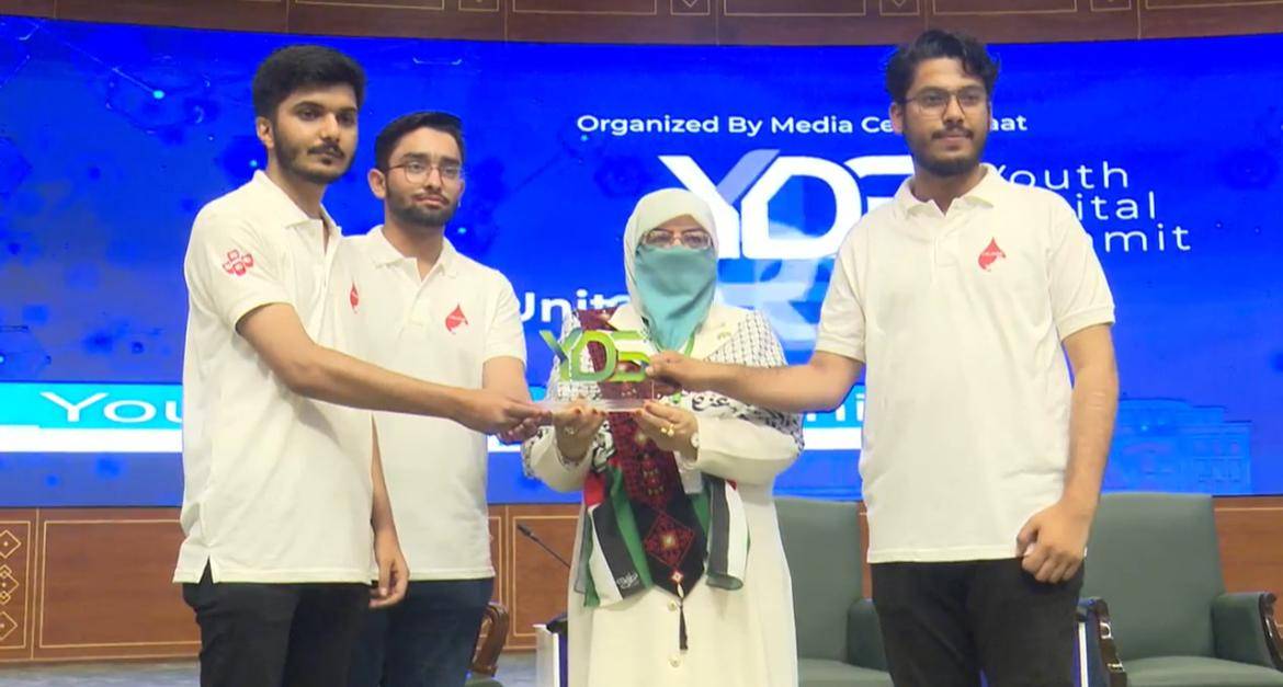 Blood donation team award