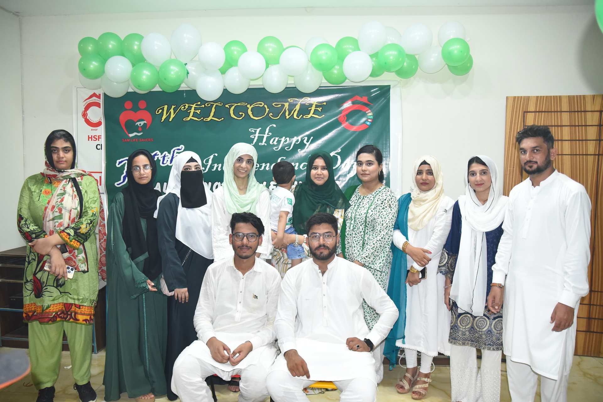 Independence Day team celebration