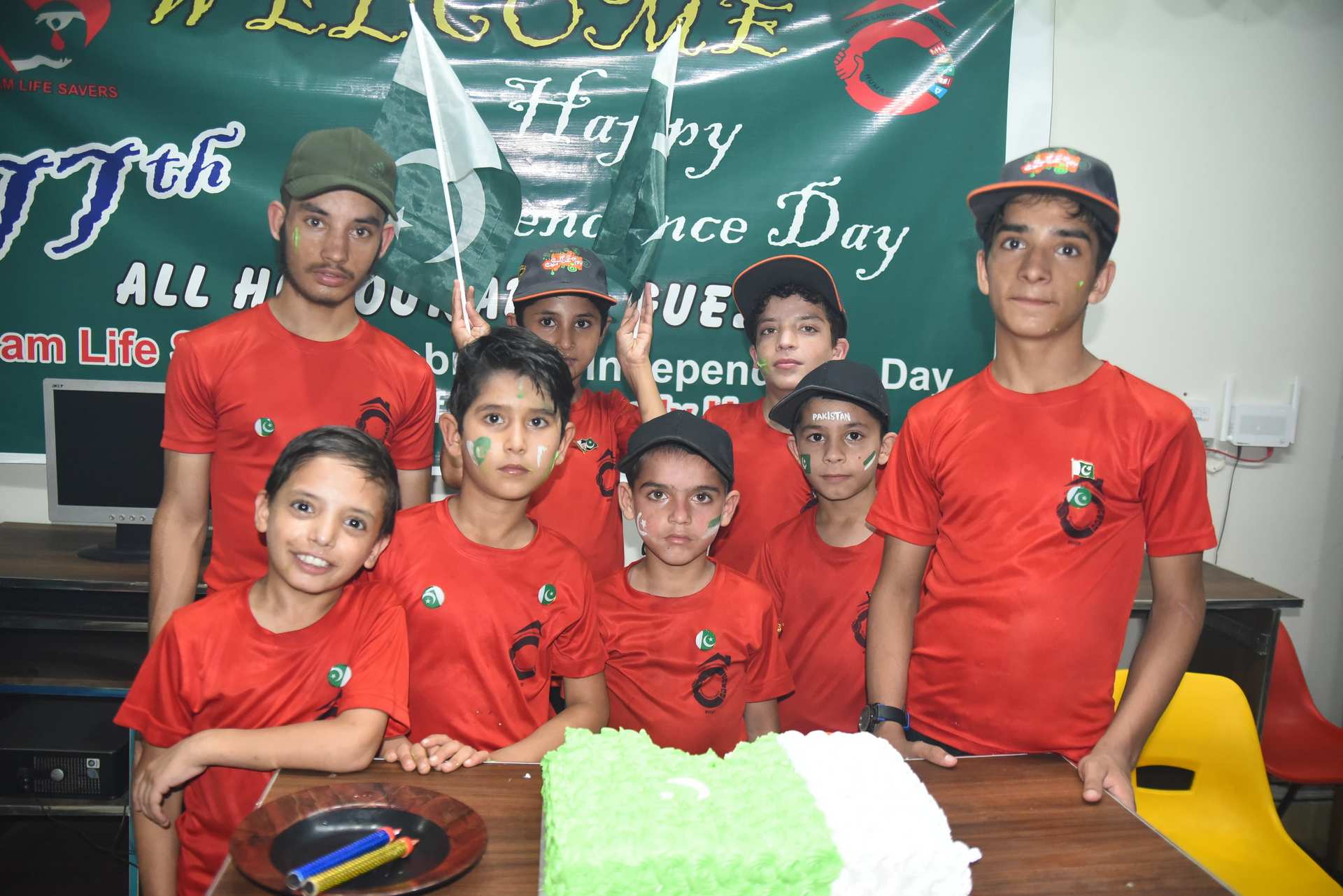 Independence Day cake celebration