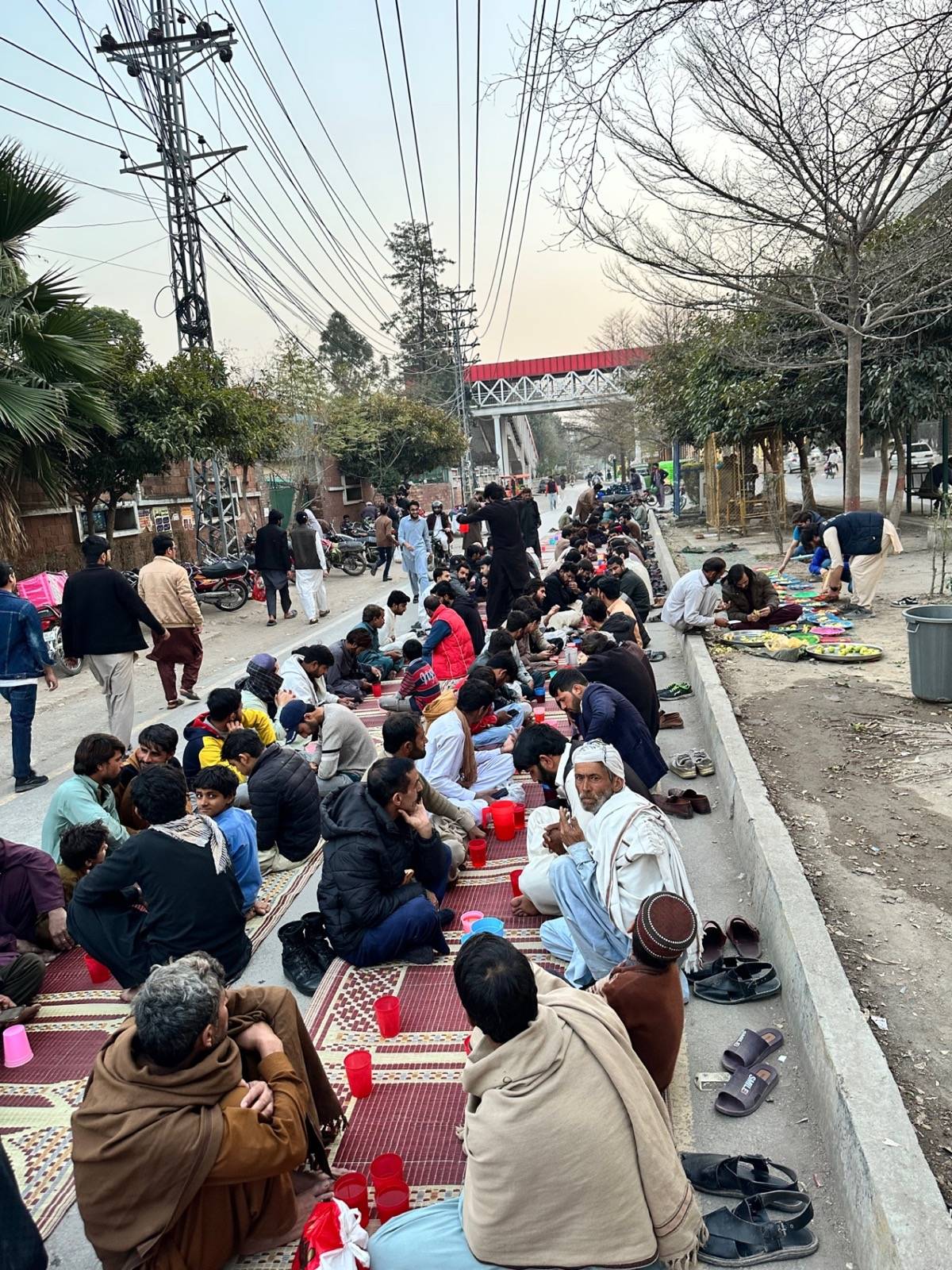 Iftar Dastarkhuwan program in Pakistan